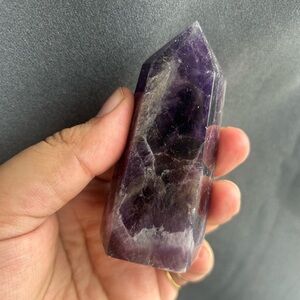 Chevron amethyst large